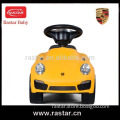 RASTAR New design licensed Porsche model type plastic baby car scooter